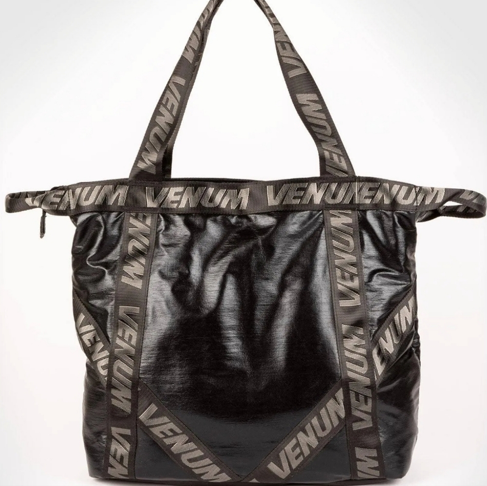 Venum Black Shiny Gym Tote Bag